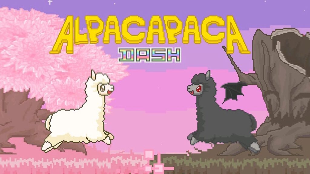 Alpacapaca Dash | O jogo das alpacas fofas com lasers
