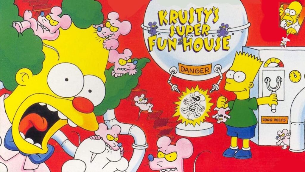 Krusty’s Super Fun House | Um caça-níquel dos Simpsons