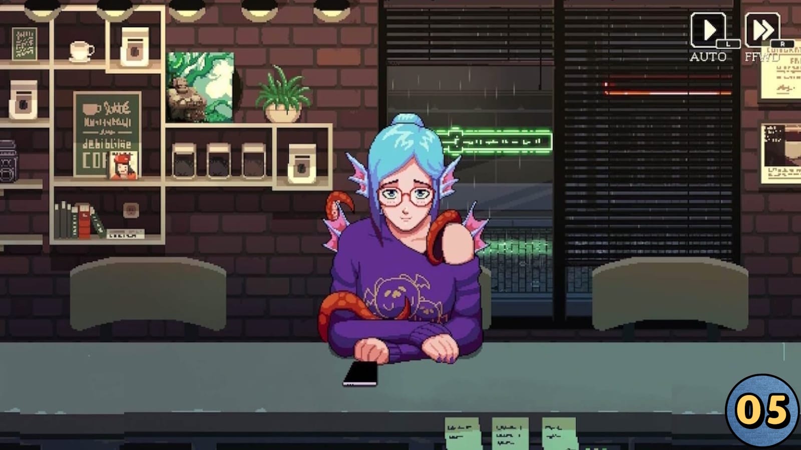 Aqua.